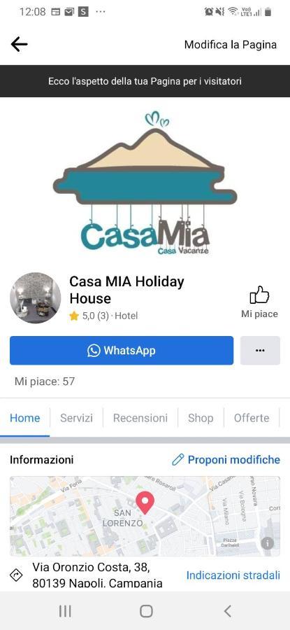 Casa Mia Holiday House Naples Exterior photo